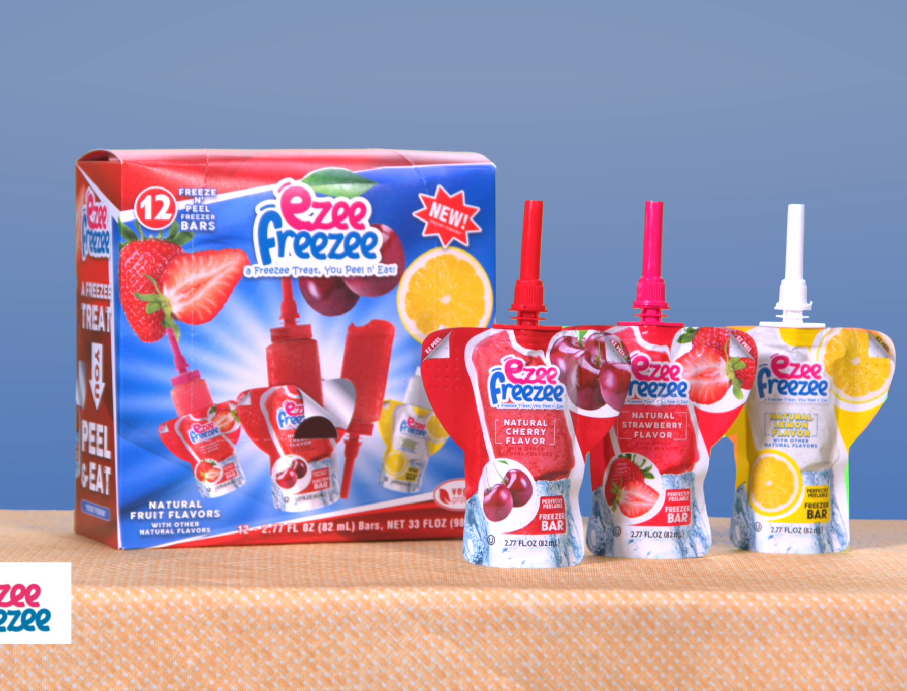 Ezee Freezee Multi-flavor Box, 12 Pack